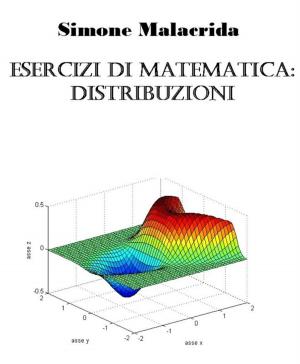 Cover of the book Esercizi di matematica: distribuzioni by Simone Malacrida