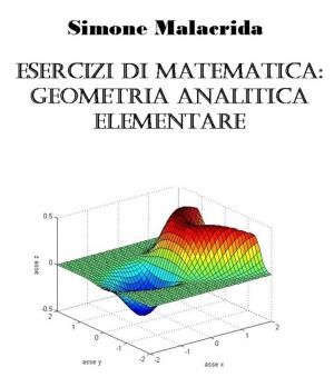 Book cover of Esercizi di matematica: geometria analitica elementare