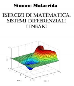 Book cover of Esercizi di matematica: sistemi differenziali lineari
