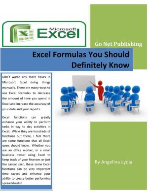 bigCover of the book Excel Formulas You Should Definitely Know by 
