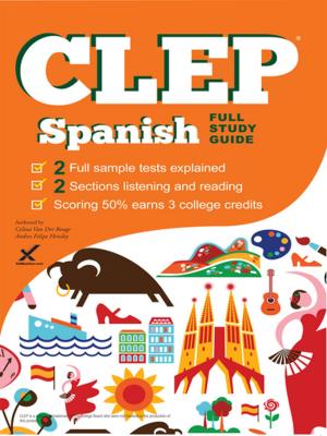 Book cover of CLEP Spanish 2017