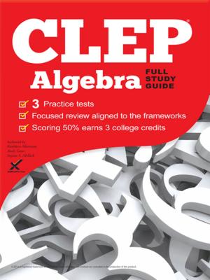 Book cover of CLEP Algebra 2017