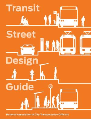 Cover of Transit Street Design Guide