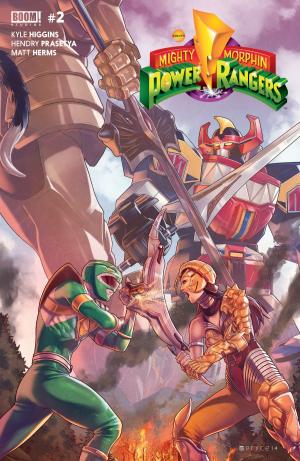 Book cover of Mighty Morphin Power Rangers #2