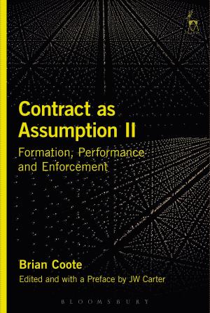 Cover of the book Contract as Assumption II by Simon Dunstan