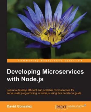 Book cover of Developing Microservices with Node.js