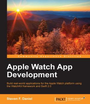 Cover of the book Apple Watch App Development by Abhilash G B