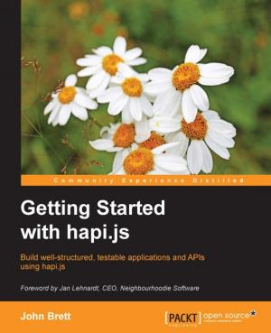 Cover of the book Getting Started with hapi.js by Arda Kılıçdağı, H. İbrahim YILMAZ