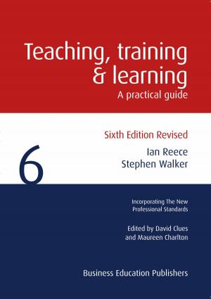 Book cover of Teaching, Training and Learning