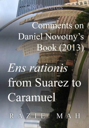 Book cover of Comments on Daniel Novotny’s Book (2013) Ens Rationis from Suarez to Caramuel