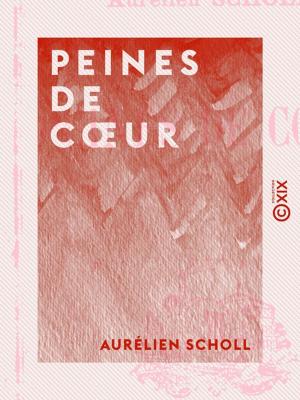 Cover of the book Peines de coeur by Louis Ménard