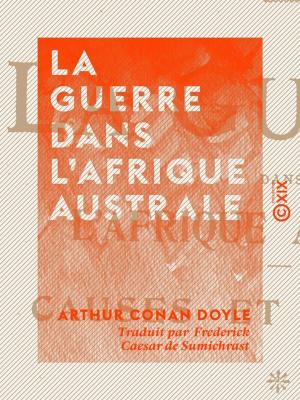 Cover of the book La Guerre dans l'Afrique australe by Maurice Barrès