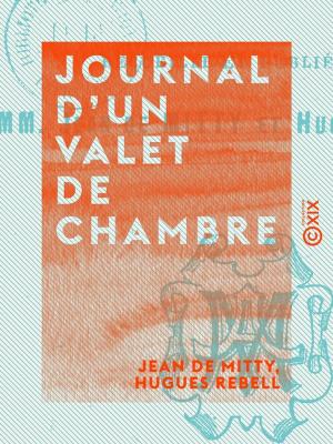 Cover of the book Journal d'un valet de chambre by Stendhal