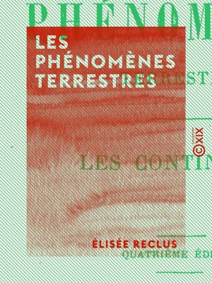 Cover of the book Les Phénomènes terrestres by Maurice de Guérin, Charles-Augustin Sainte-Beuve