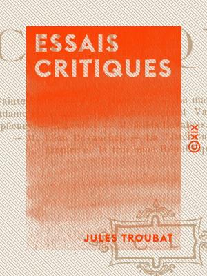 Cover of the book Essais critiques by Alfred Binet