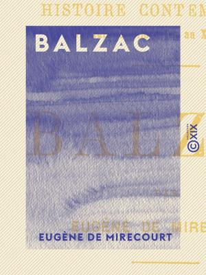 Cover of the book Balzac by Arvède Barine