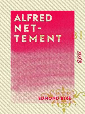 Cover of the book Alfred Nettement by Frédéric Soulié