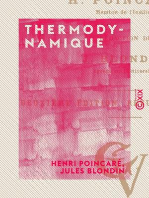 Cover of the book Thermodynamique by Marceline Desbordes-Valmore, Arthur Pougin