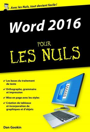 Cover of the book Word 2016 pour les Nuls poche by Matthieu RICHELLE, Éric DENIMAL