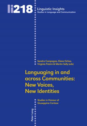 Cover of the book Languaging in and across Communities: New Voices, New Identities by Georg Schmid