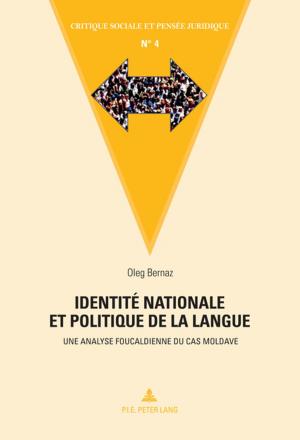 Cover of the book Identité nationale et politique de la langue by Sylvia Witt