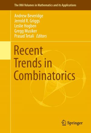 Cover of the book Recent Trends in Combinatorics by Vydas Čekanavičius