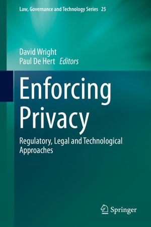 Cover of the book Enforcing Privacy by Richard G. Hersh, Eve Caligor, Frank E. Yeomans