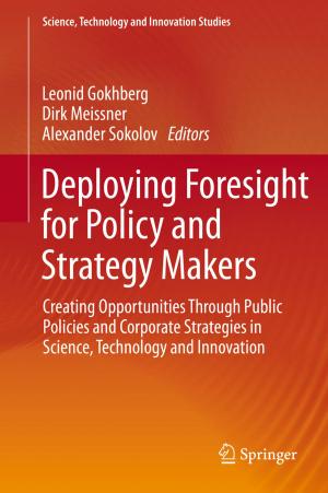 Cover of the book Deploying Foresight for Policy and Strategy Makers by Christoph Kawan