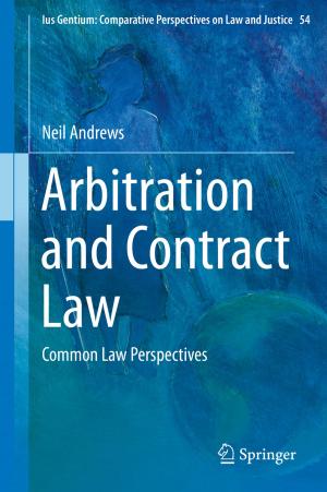 Book cover of Arbitration and Contract Law