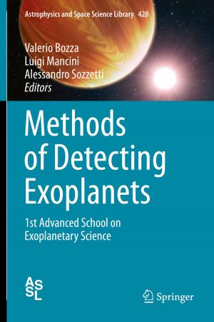 Cover of the book Methods of Detecting Exoplanets by Jorge Luis García-Alcaraz, Midiala Oropesa-Vento, Aidé Aracely Maldonado-Macías