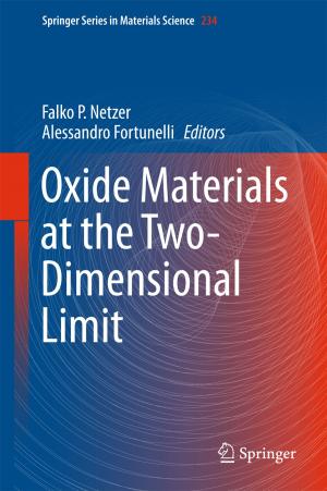Cover of the book Oxide Materials at the Two-Dimensional Limit by Barbara Lucini