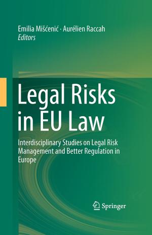Cover of the book Legal Risks in EU Law by Vários Autores