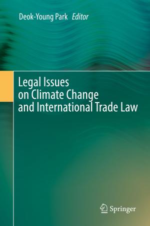 Cover of the book Legal Issues on Climate Change and International Trade Law by Alexander Soifer