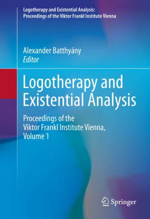 Cover of the book Logotherapy and Existential Analysis by Claude E. Boyd