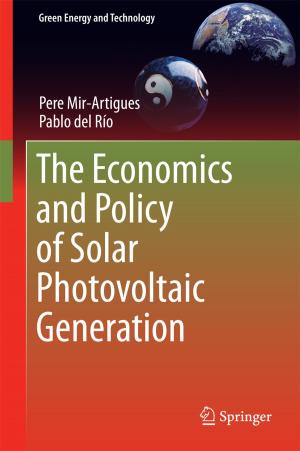 Cover of the book The Economics and Policy of Solar Photovoltaic Generation by Marco Boggero