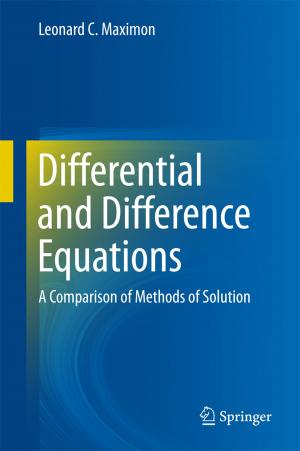 Cover of the book Differential and Difference Equations by Nicole Gotzner