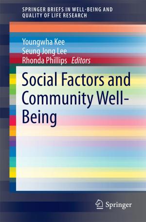 Cover of the book Social Factors and Community Well-Being by Susan Wisdom, Jennifer Green