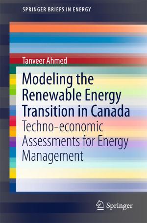 Book cover of Modeling the Renewable Energy Transition in Canada