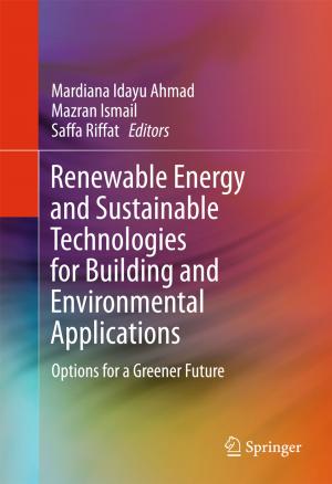 Cover of the book Renewable Energy and Sustainable Technologies for Building and Environmental Applications by David Reisman