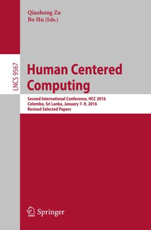 Cover of the book Human Centered Computing by Vikenti Gorokhovski