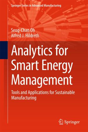 Cover of the book Analytics for Smart Energy Management by J.C.C. Mays