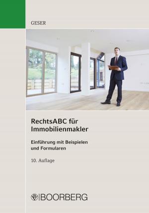 Cover of the book RechtsABC für Immobilienmakler by Peter Schotthöfer, Florian Steiner