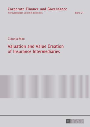 Cover of the book Valuation and Value Creation of Insurance Intermediaries by Marianne Skjortnes