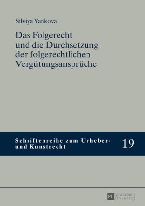Cover of the book Das Folgerecht und die Durchsetzung der folgerechtlichen Verguetungsansprueche by Xiuli Jin
