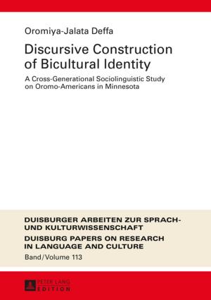 Cover of the book Discursive Construction of Bicultural Identity by Alexander Zielonka