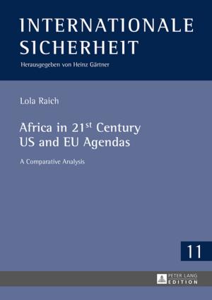 Cover of the book Africa in 21st Century US and EU Agendas by Vivian Pereira-Koschorreck