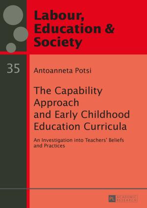 Cover of the book The Capability Approach and Early Childhood Education Curricula by Miguel Calderón Campos