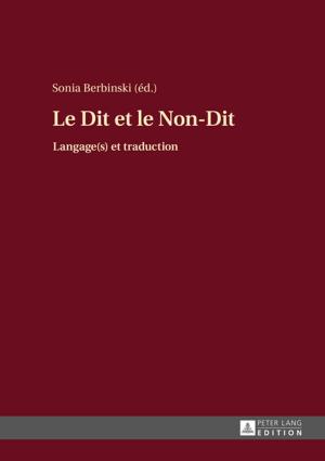 Cover of the book Le Dit et le Non-Dit by 
