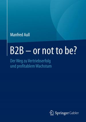 Cover of the book B2B - or not to be? by Christopher Hahn