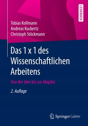 Cover of the book Das 1 x 1 des Wissenschaftlichen Arbeitens by Klaus Schredelseker